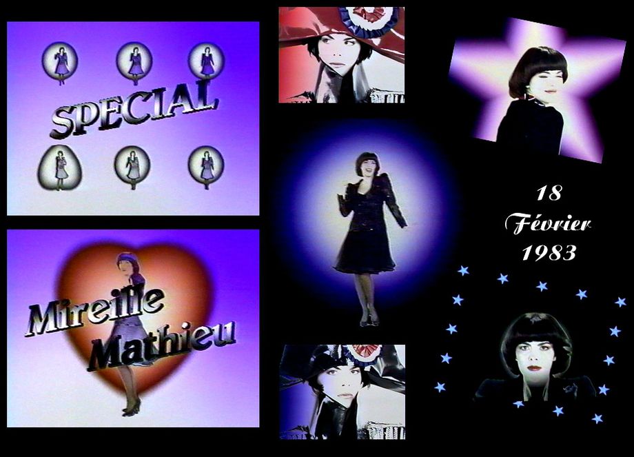 Maritie et Gilbert Carpentier offrent aux téléspectateurs de TF1 ce fabuleux show de Mireille le 18 Février 1983.
