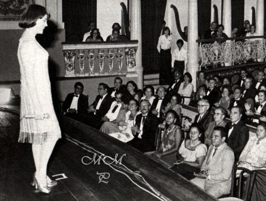 Mireille sur la scène de l' Opéra de Manaus