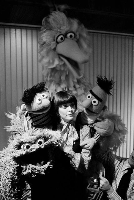 Avec les Muppet's de Sésame Street