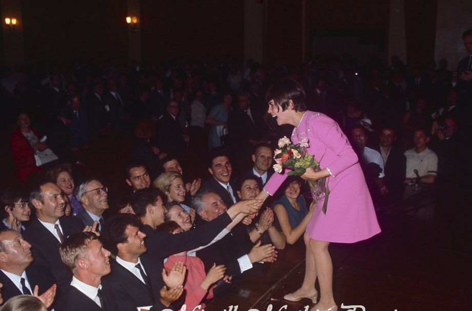 Mireille à Moscou Juin 1967